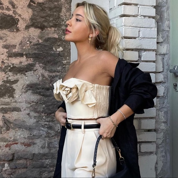 LAST 1!🔥ZARA FLORAL BUSTIER LIMITED EDITION - Picture 14 of 17